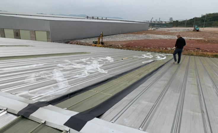 屏南厂房屋面防水维修案例